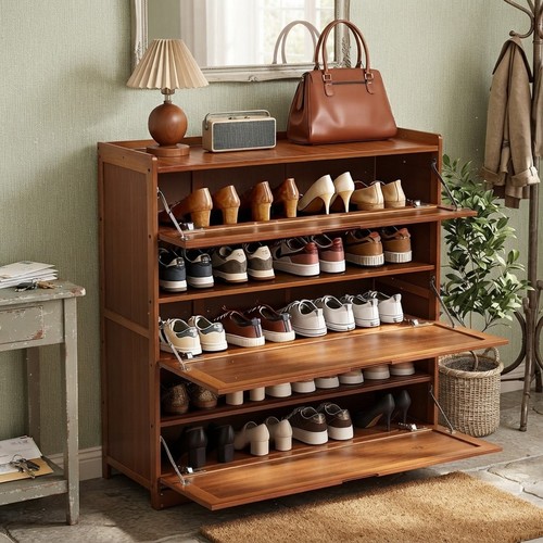 Dust proof bamboo shoe - dust-proof,