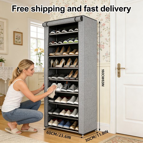 Shoe rack layers shelf - shoe, 9