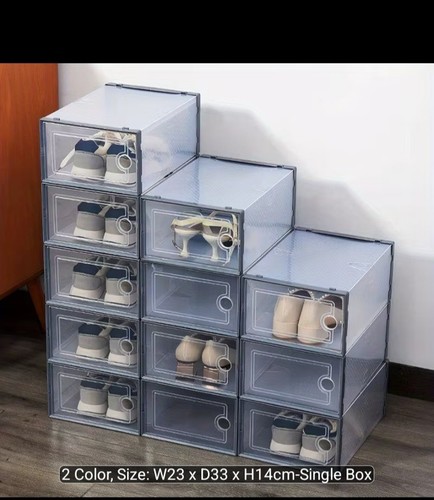 12pcs set stackable - 12pcs/set, shoe