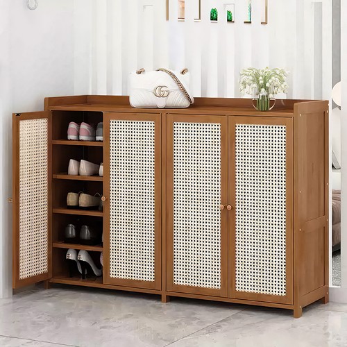 Doors rattan wood - 4,