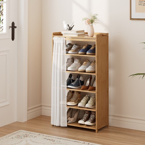 Dustproof wooden shoe - wooden, cabinet