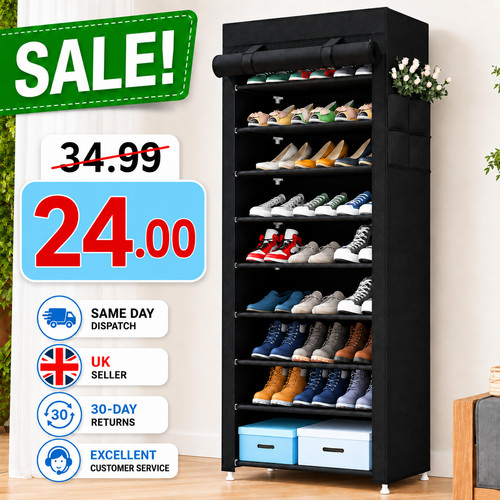 Tier shoes rack - shoes, storage