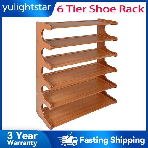 6tier wooden shaped shoe - 6tier, e-shaped