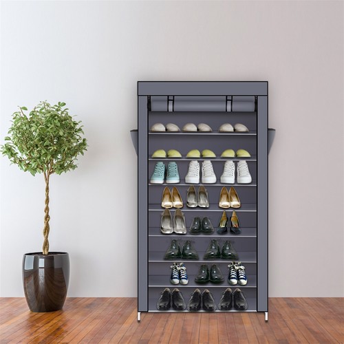 Tiers shoe rack with - 10,