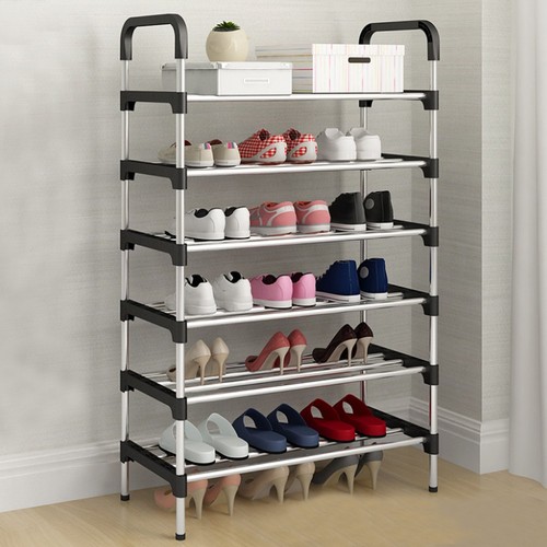 Space saving shoe rack - space,