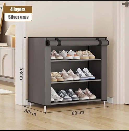 Shoe cabinet dust proof fabric - shoe,